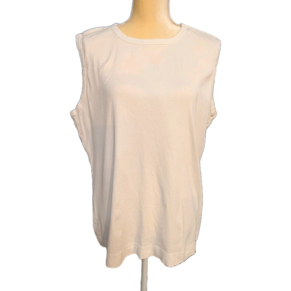 Duluth Women's Shirt Size XL Sleeveless White